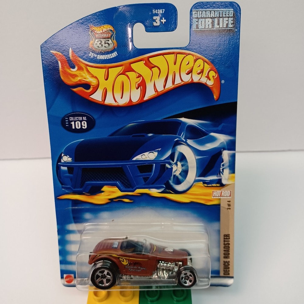 Hot‎ Wheels Deuce Roadster 3 of 4 2002 Collector No. 109 Highway 35 Collection